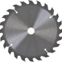 LUX-TOOLS HM-Kreissägeblatt, 185 mm, 24 Zähne für präzise Holzschnitte.