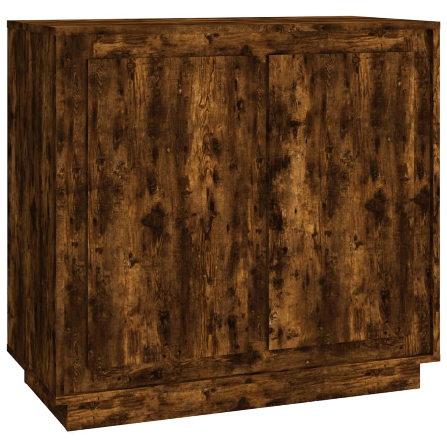 vidaXL Sideboard Räuchereiche 80x34x75 cm Holzwerkstoff 819889