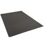 Anthrazitfarbener Snapstyle Teppich Bentzon, Flachgewebe, 200x250 cm.