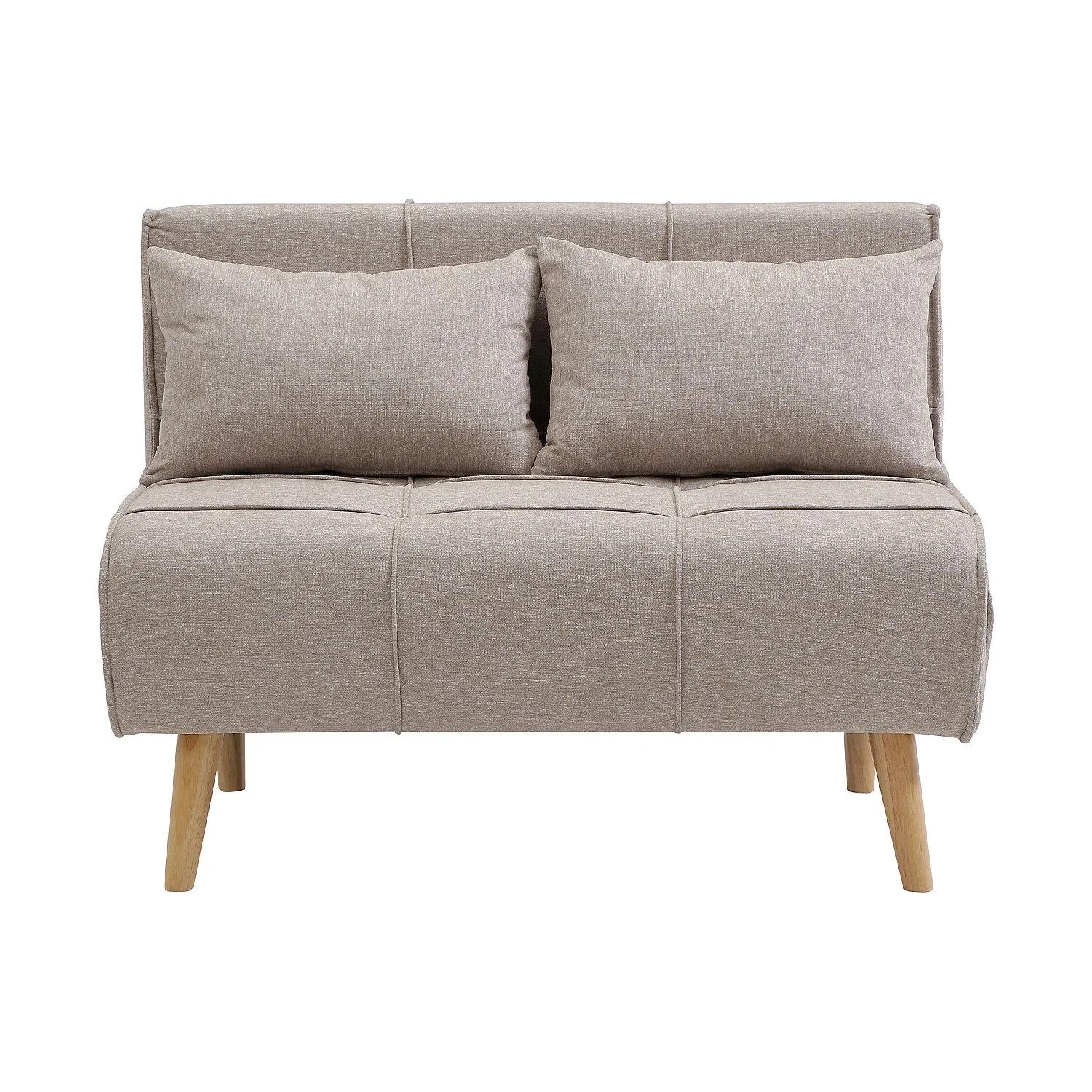 Vente-unique Schlafsessel Chila Taupe 110 cm