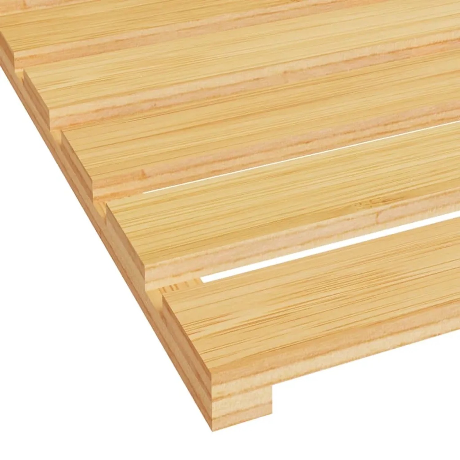 Bambus Badematte Von Dependable Industries | 62,2x40 Cm, Rutschfest & Wasserdicht | Zusammenklappbar
