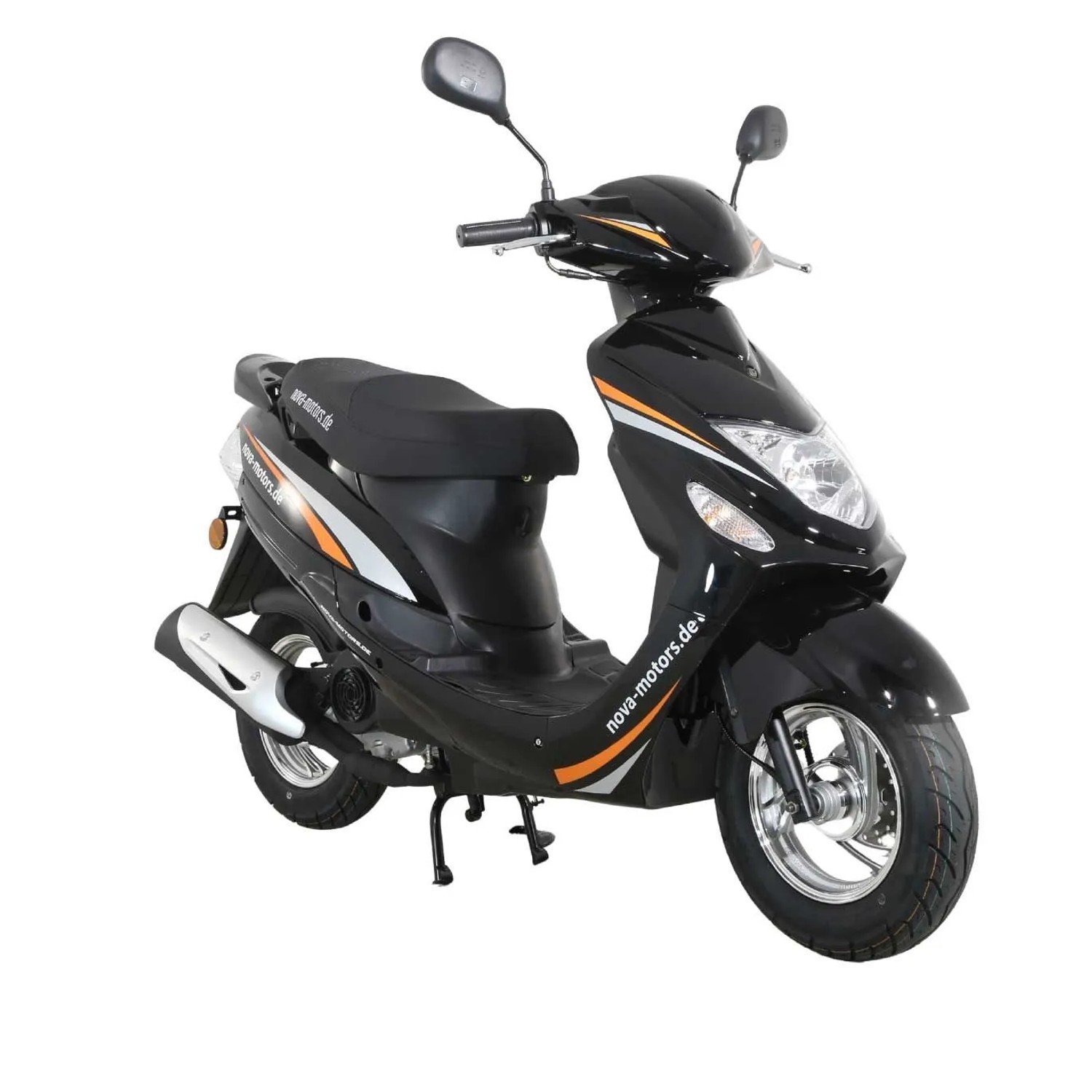 Nova Motors City Star 45 Km/h Topcasehalterung  Und GIVI E300N 30 Liter