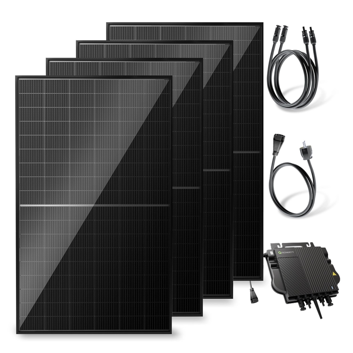 Solakon Balkonkraftwerk 2000W 800W Solaranlage Steckerfertig Komplettset Ph günstig online kaufen