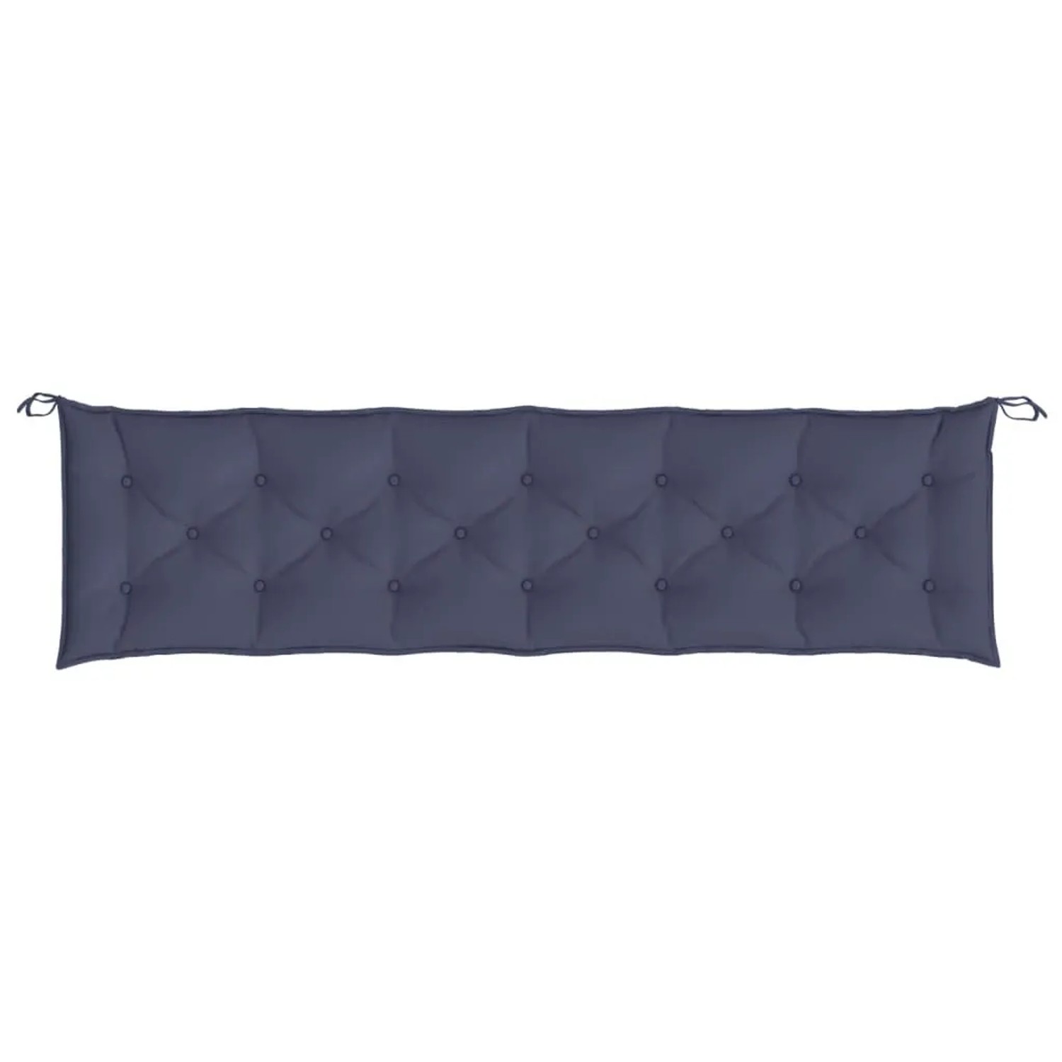 vidaXL Gartenbank-Auflage Marineblau 200x50x7 cm Oxford-Gewebe 379022 günstig online kaufen