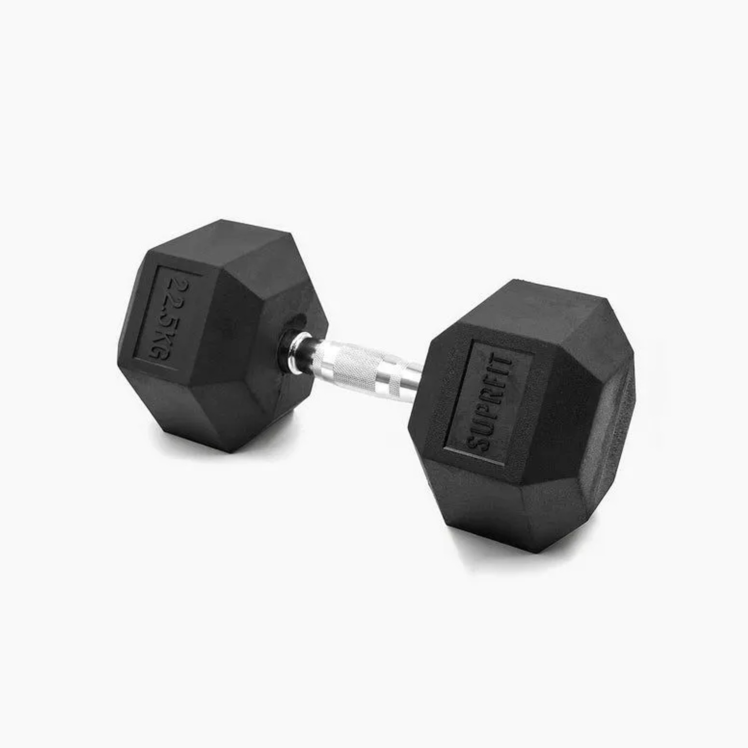 Suprfit Hex Gummi-Kurzhanteln Einzeln 22,5 kg