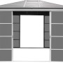 Sojag Pavillon Striano 10x12 Champagner mit Schiebetüren und Stahldach.