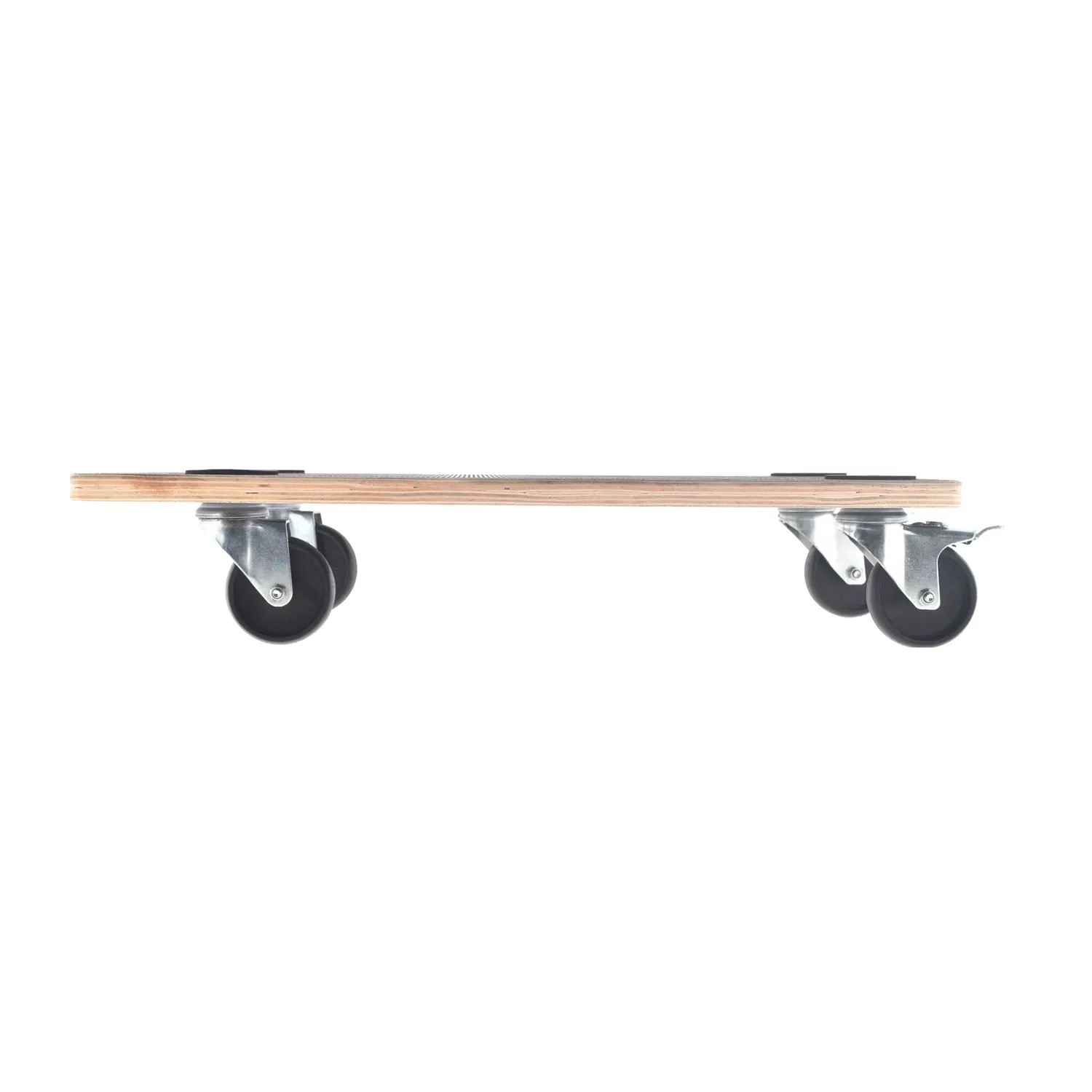 Tronitechnik Rollbrett, Transportroller mit rutschfester Oberfläche und 4 Rollen. Traglast 400 kg.