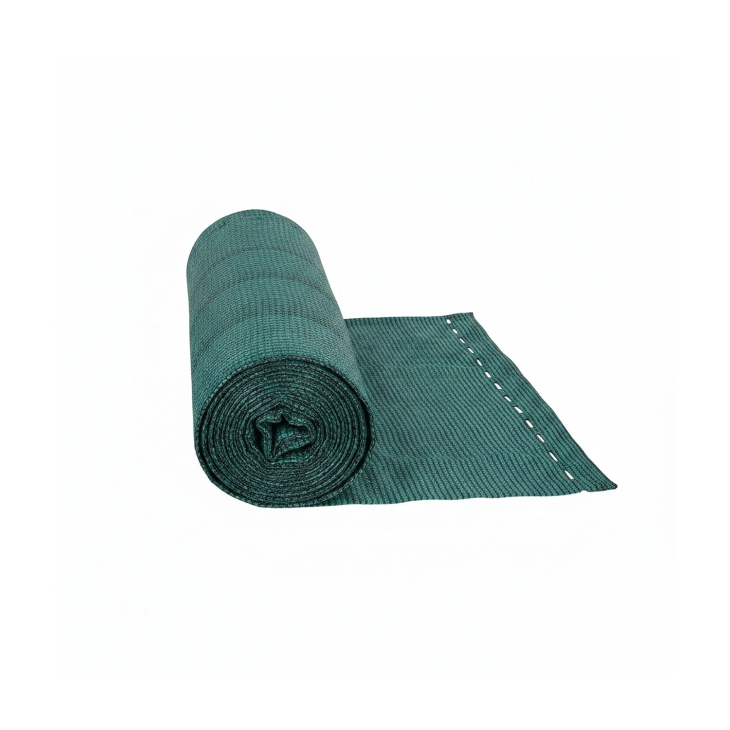 Relaxdays Zaunblende HDPE Gewebe Dunkelgrün Wetterfest UV Stabilisiert 1,5 m x 25 m