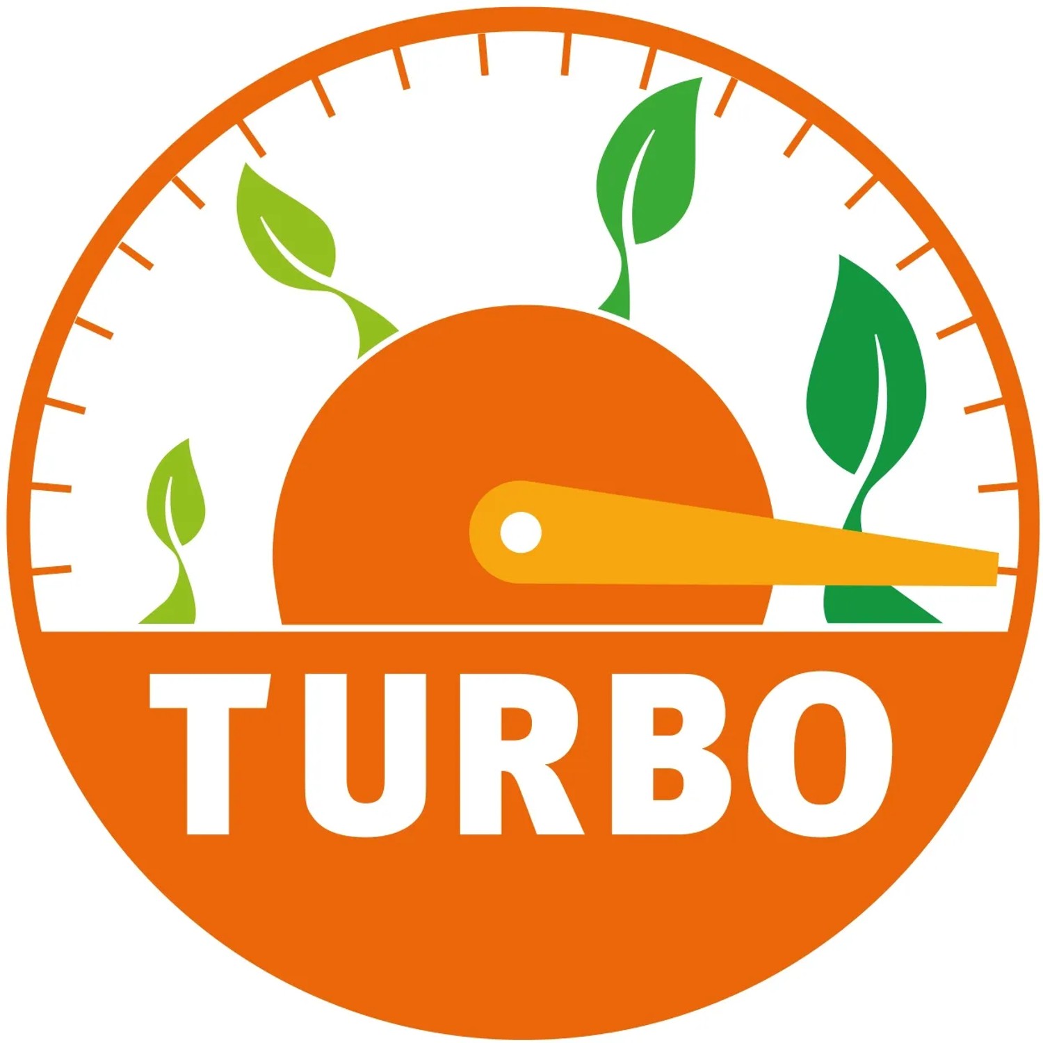 Turbo-Symbol für Garantia Hochbeet Ergo Turbo XL 75 Stone, das schnelles Pflanzenwachstum verspricht.