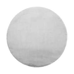 Mömax Kunstfell Caroline 5 Hellgrau &Oslash ca. 120cm