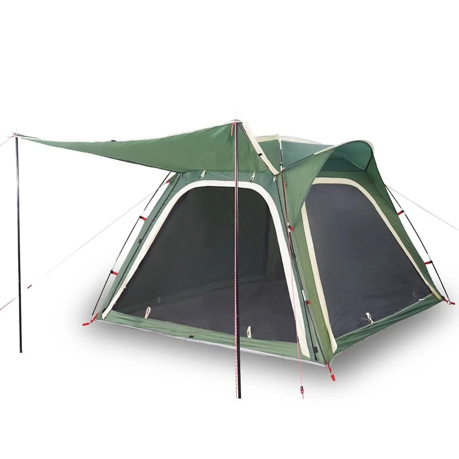 Furnicato Campingzelt Kuppel 240 X 221 X 160 Cm Grün