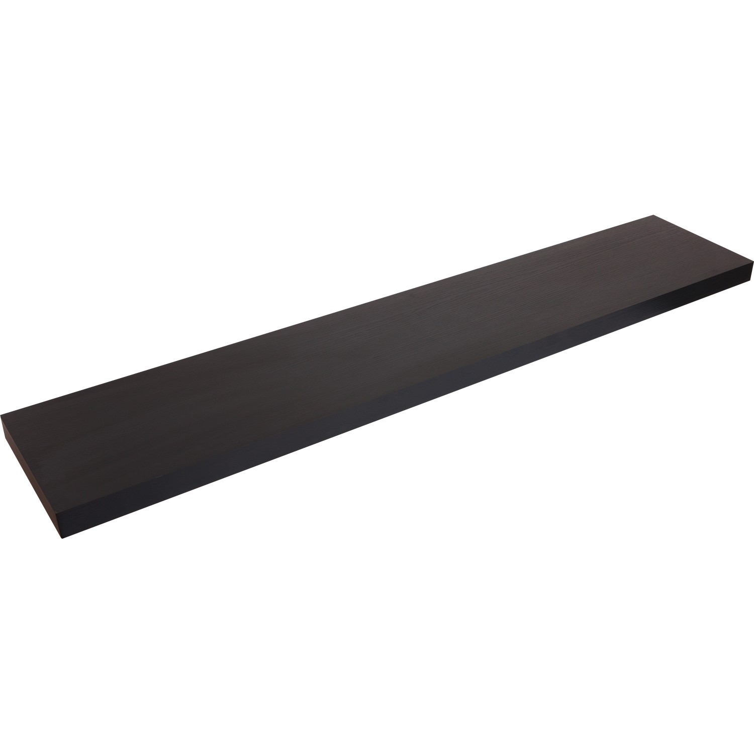 Wandregal Carlton 120 cm x 24 cm x 3,8 cm Schwarz günstig online kaufen