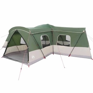 vidaXL Zelt Grün 680 x 510 x 210 cm 185T Polyester mit PU-Beschichtung 42004005