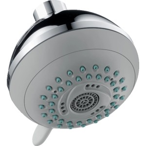 Hansgrohe Crometta 85 Multi Kopfbrause, Chrom, mit 3 Strahlarten für entspannendes Duschen.