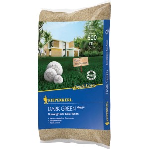 Sack Kiepenkerl Gala-Rasen Dunkelgrün Profi-Line Dark Green 10kg für ca. 500m² Rasenfläche.