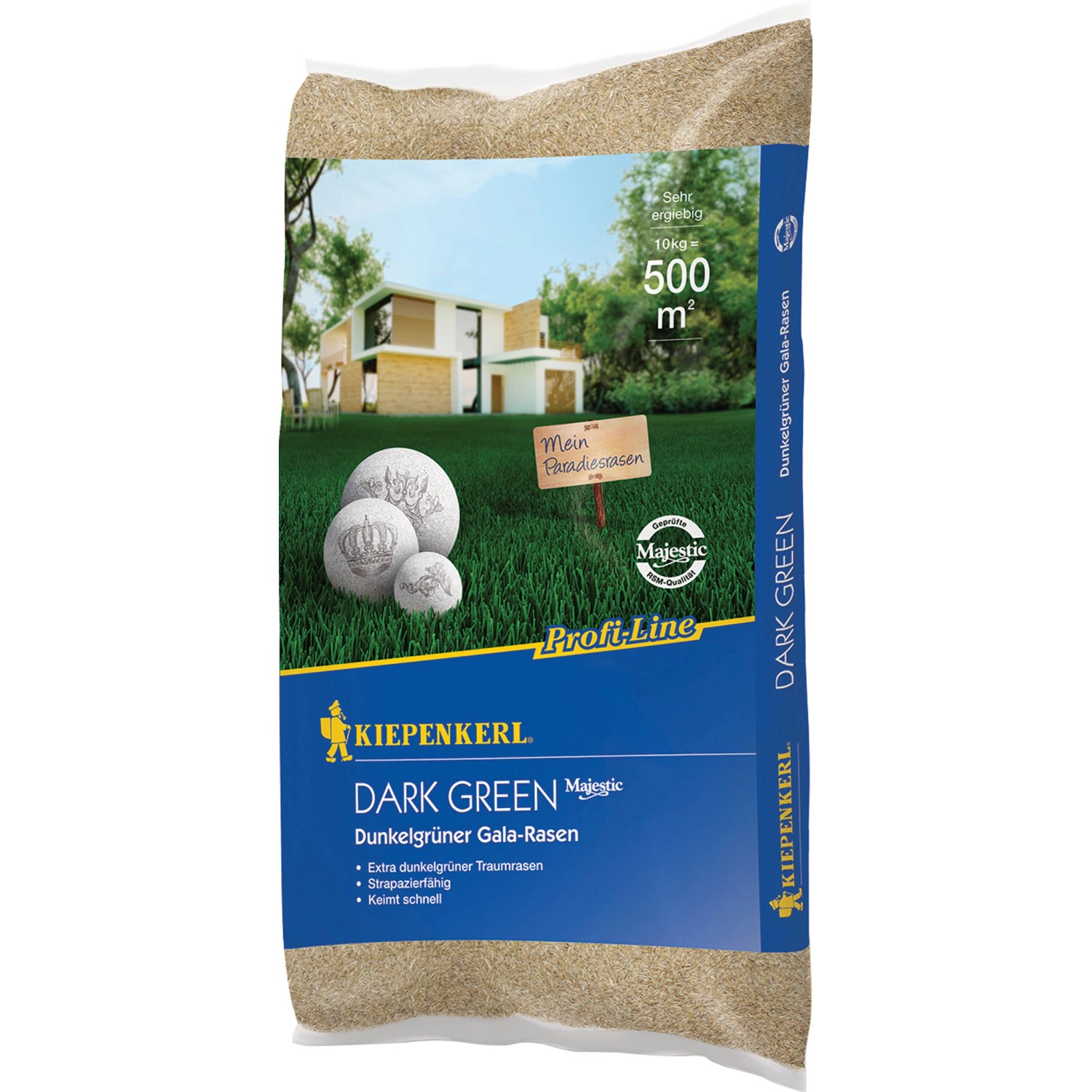 Kiepenkerl Gala-Rasen Dunkelgrün Profi-Line Dark Green 10 kg günstig online kaufen