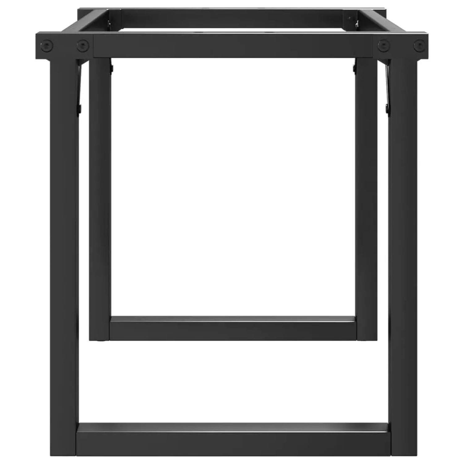 vidaXL Couchtischbeine O-Gestell 80x40x43 cm Stahl 357876_5