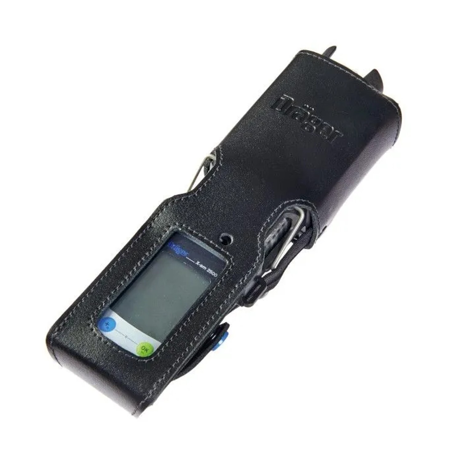 Dräger Ledertasche Dräger X-am Pumpe Schwarz