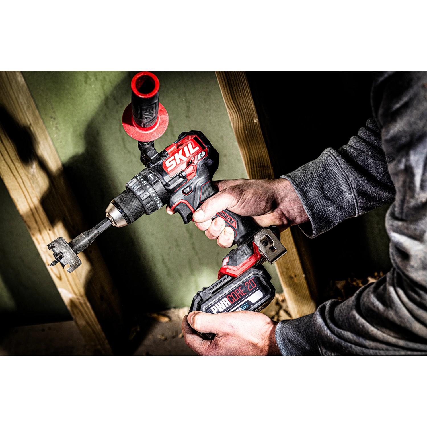 Skil Akku-Schlagbohrschrauber 3085HB 130 Nm Bürstenlos 2 x Akku & Ladegerät_6