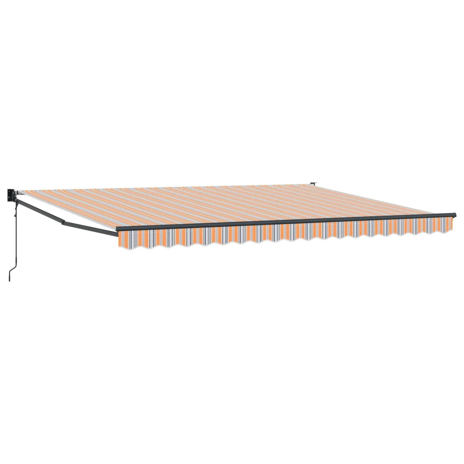 vidaXL Einziehbare Markise Mehrfarbig 450 x 300 cm 3330938