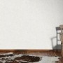 A.S. Creation Vliestapete Neue Bude 2.0 Uni Grau an Wand, mit Stuhl und Teppich