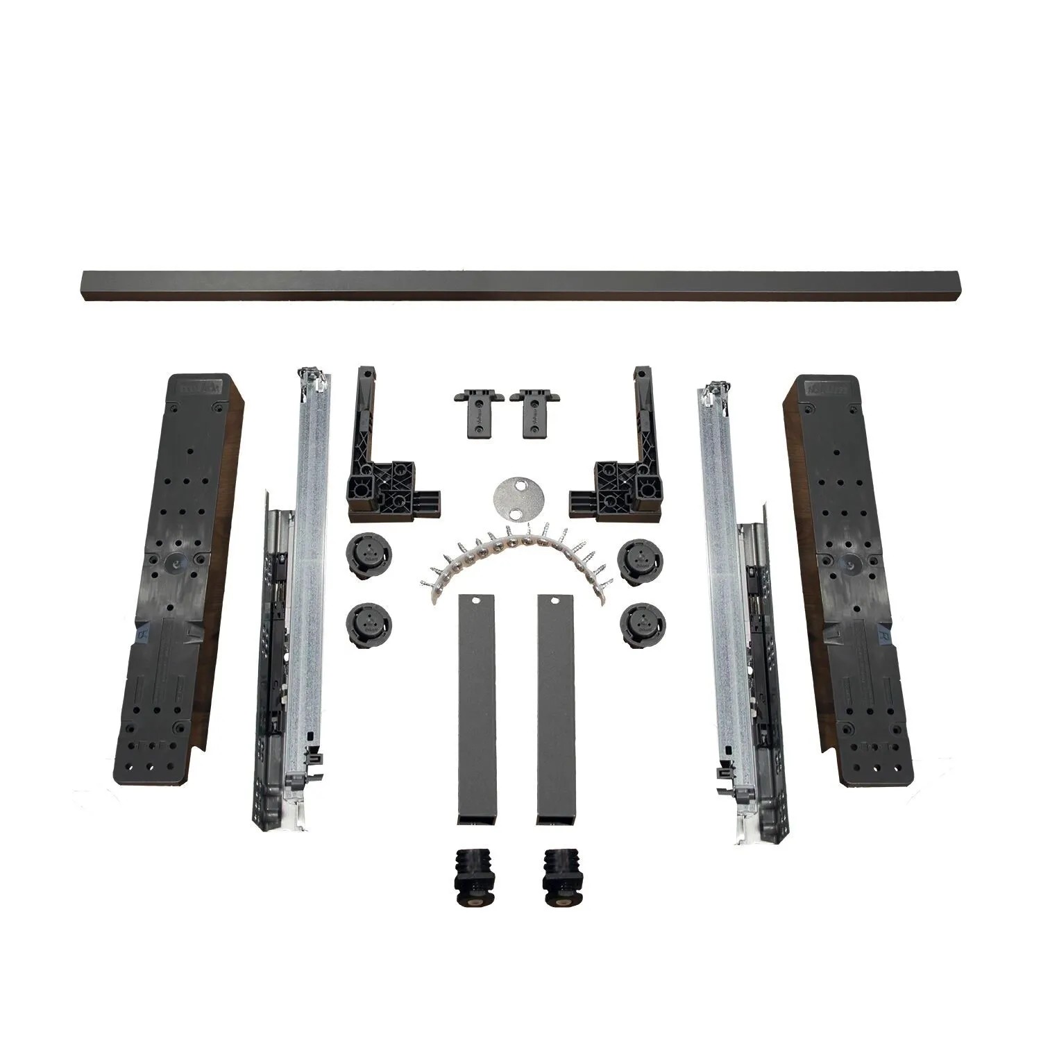 vasalat Set Sockelbeschlag Blum Space-Step mit Querprofil & Distanzleiste 460 mm