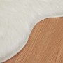 vidaXL Kunstschaffell Teppich Tafalla Weiß 60 x 90 cm Polyester 42021475_8