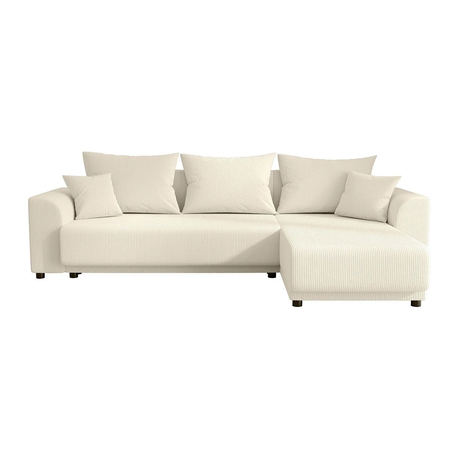 Vente-unique Schlafsofa Nessaro Beige 240 cm