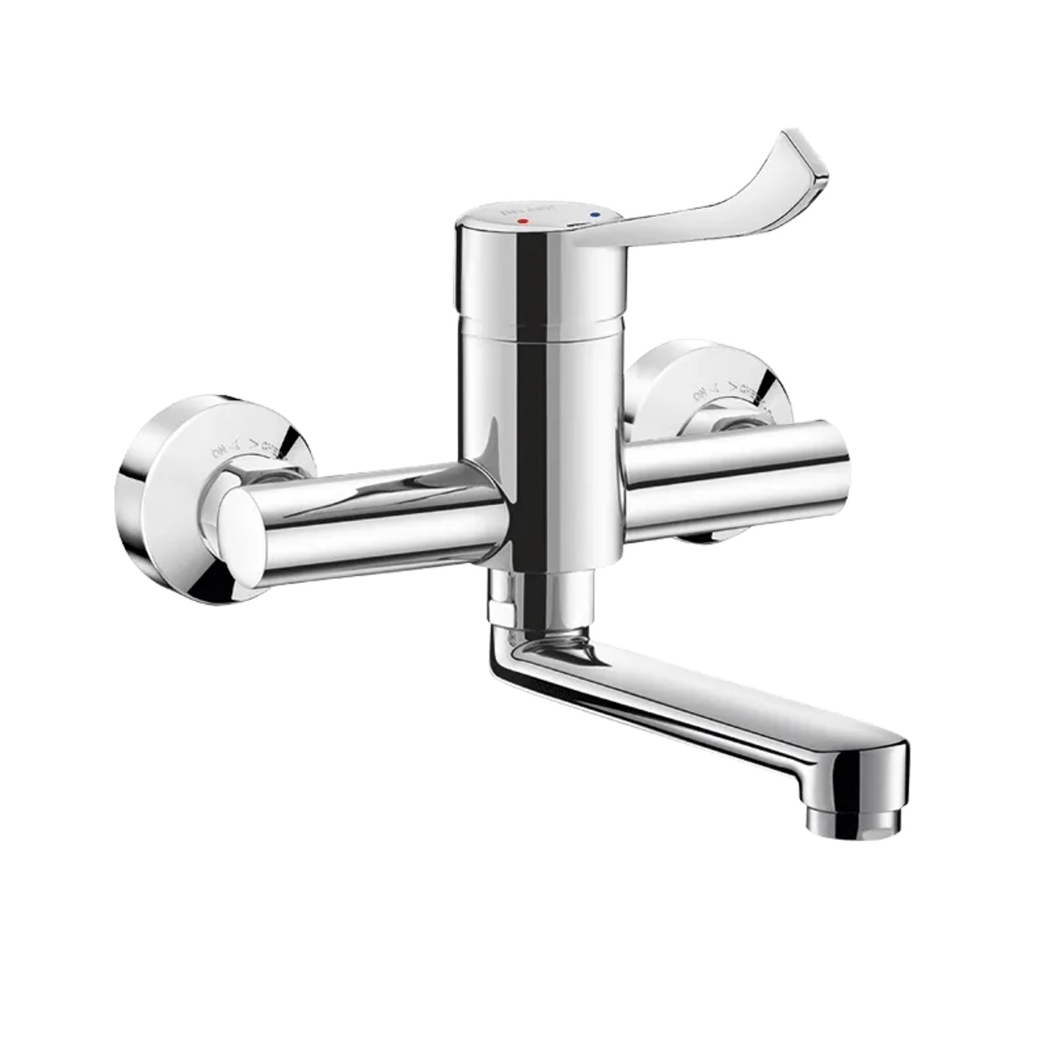 Delabie SPT-EHM Wand-Einhebelmischer EP Securitherm Schwenkauslauf L.150