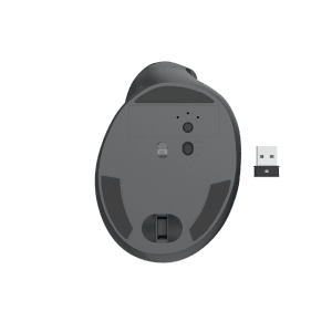 Hama Optische 7-Tasten-Funk-Vertikalmaus EWM-500R Ergonomisch Schwarz