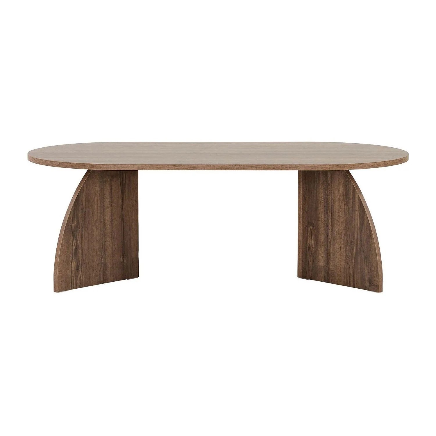Vente-unique Couchtisch Jorela Naturfarben Dunkel 120 cm