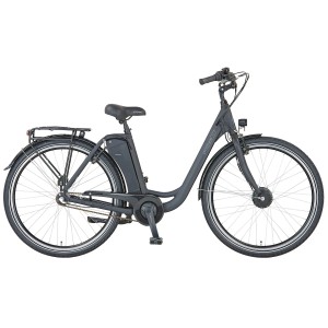 Prophete City E-Bike Geniesser 1.0 Damenrad, 28 Zoll, schwarz matt.