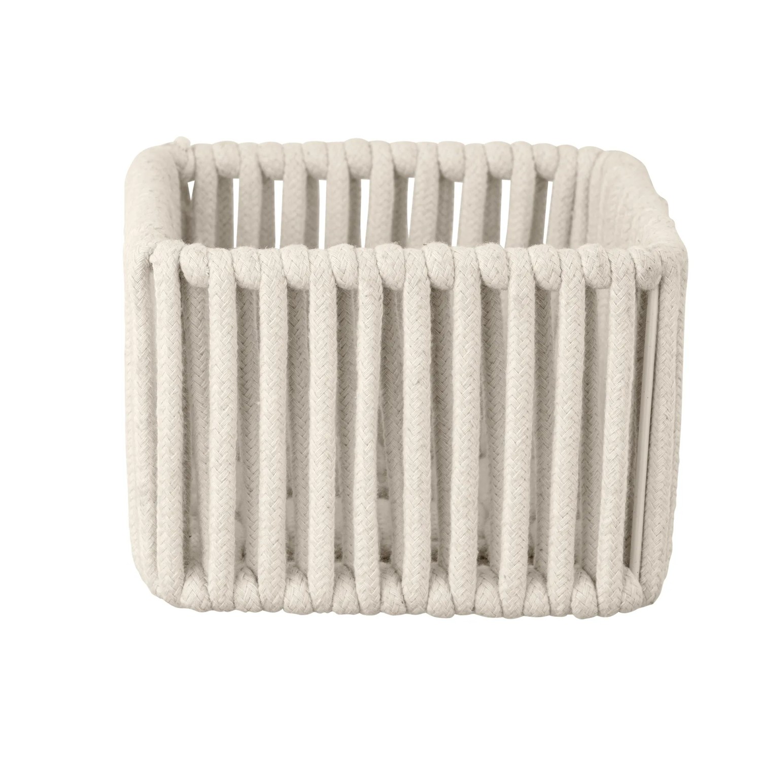 Schöner Wohnen Badkorb Zovo S Natur aus Baumwoll-Polyester-Kordel, Aufbewahrungsbox.