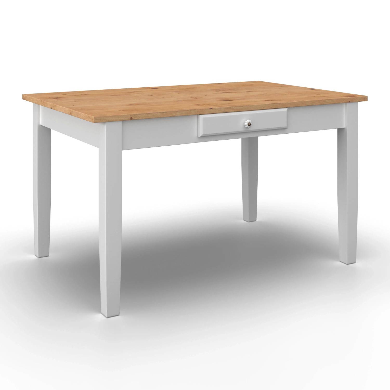 Bessagi Home Esstisch Camden Kieferfarben MDF ca. 140/90/79 cm