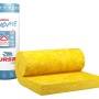 Ursa Home Klemmfilz WLG 035, 100 mm: Rolle Mineralfaser Dämmstoff, gelb.