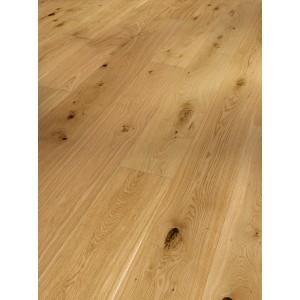 Parador Parkett Classic 3025, rustikale Eiche gebürstet mit Naturöl Plus Minifase, Detailansicht.