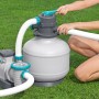 Bestway Hydrium Sandfilteranlage im Set, zur Reinigung von Stahlwandpools.