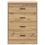 vidaXL Garagen-Aufbewahrungsschrank Artisan-Eiche Massivholz Kiefer 860606_6
