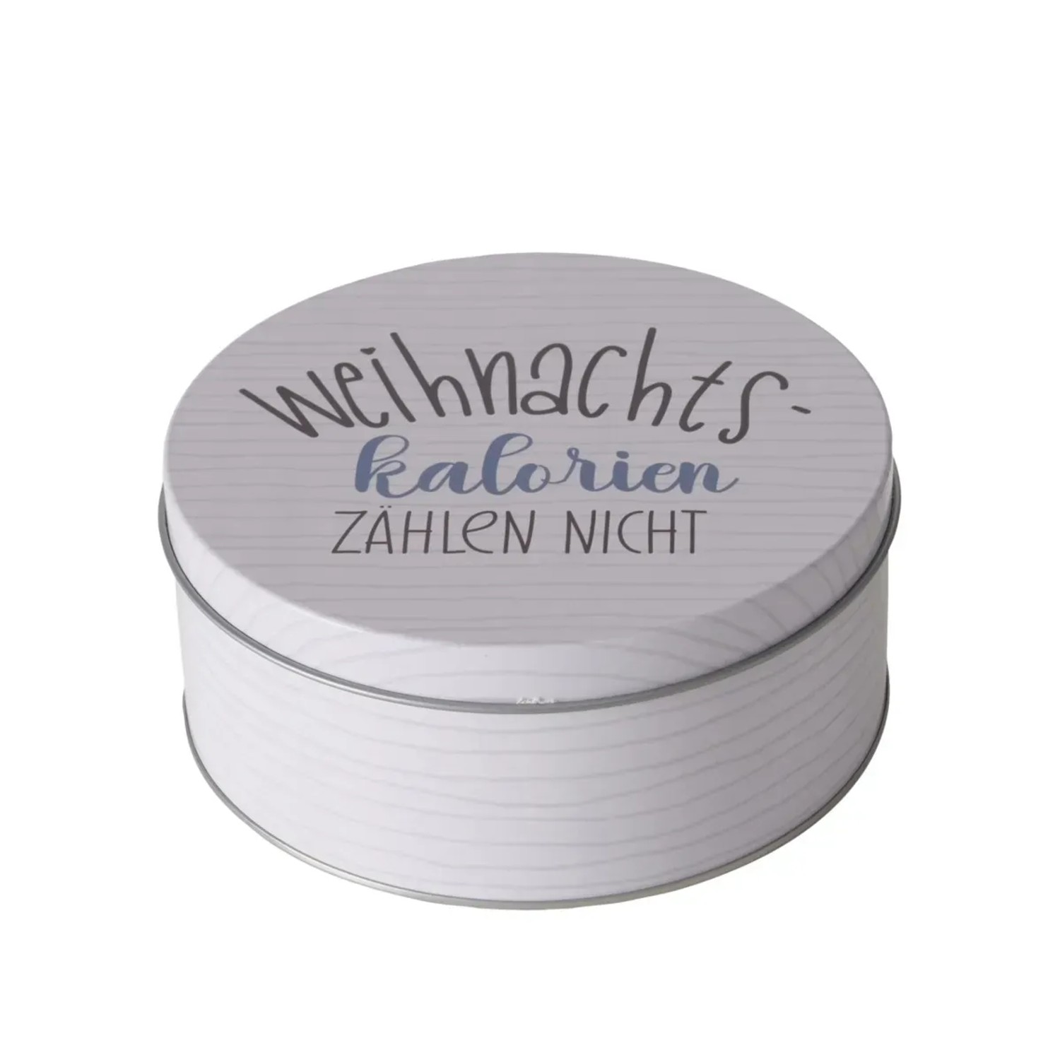 Boltze Vorratsdose Kekse Ø 16 cm x 6,6 cm Grau