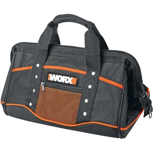 Worx Werkzeugtasche WA0076 aus robustem Nylon mit praktischen Innen- und Außentaschen.