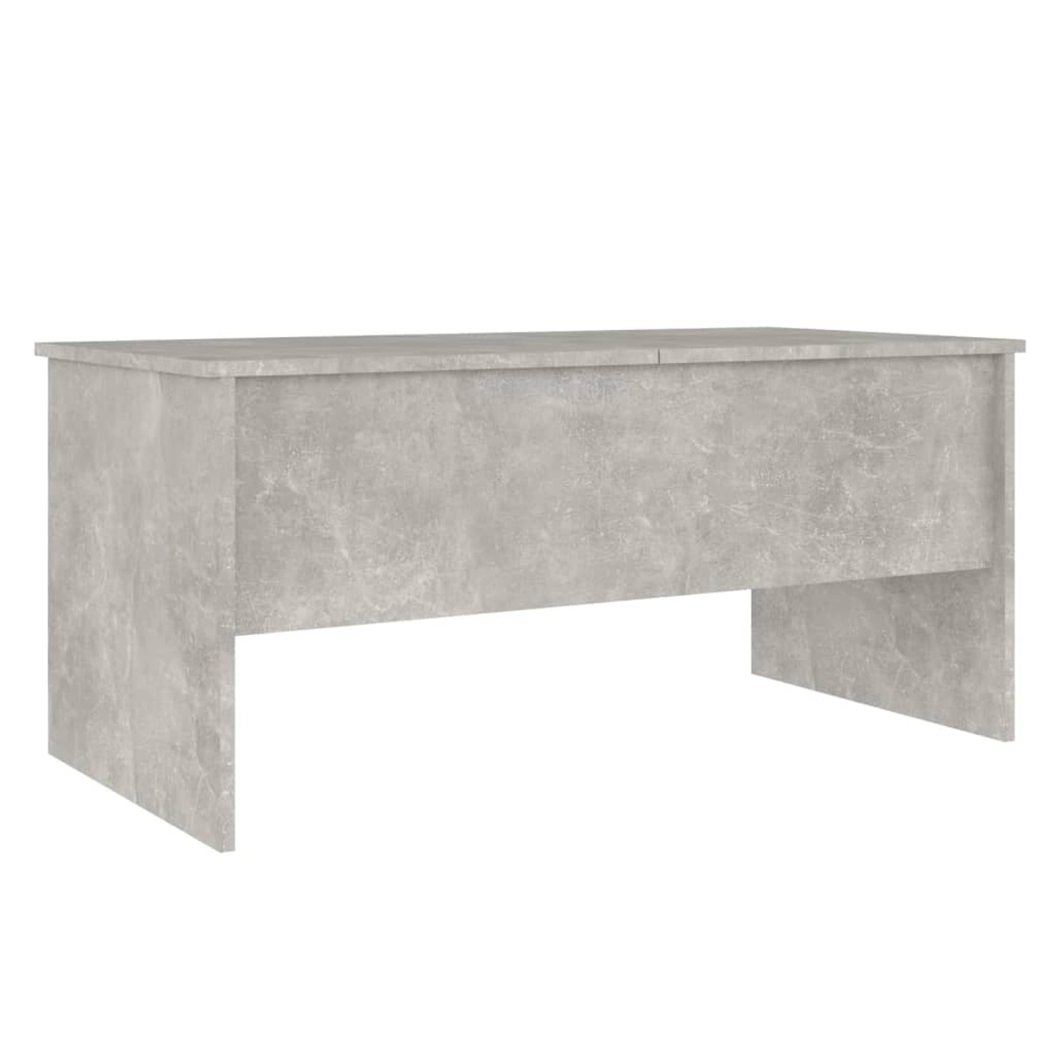 vidaXL Couchtisch Betongrau 102x50,5x46,5 cm Holzwerkstoff günstig online kaufen