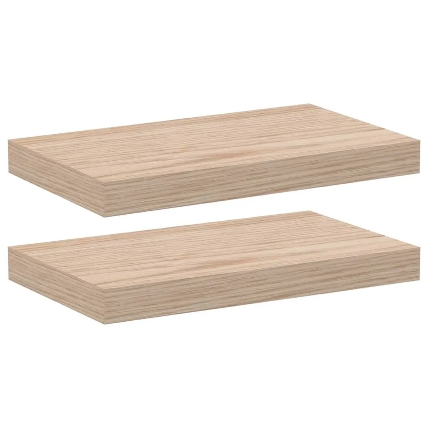 vidaXL Schweberegale 2 Stk 40x23,5x4 cm Holzwerkstoff 4010683