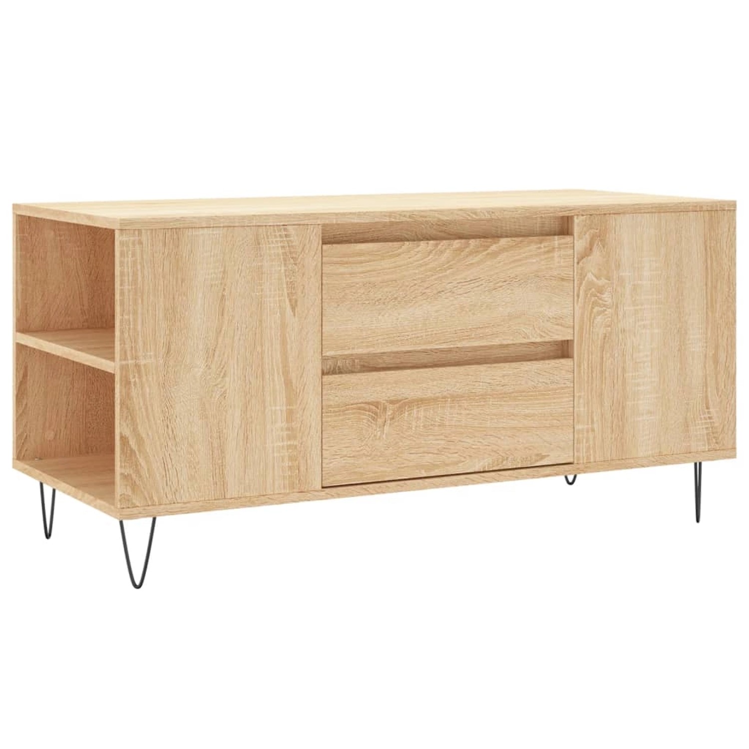 vidaXL Couchtisch Sonoma-Eiche 102x44,5x50 cm Holzwerkstoff Modell 1 günstig online kaufen