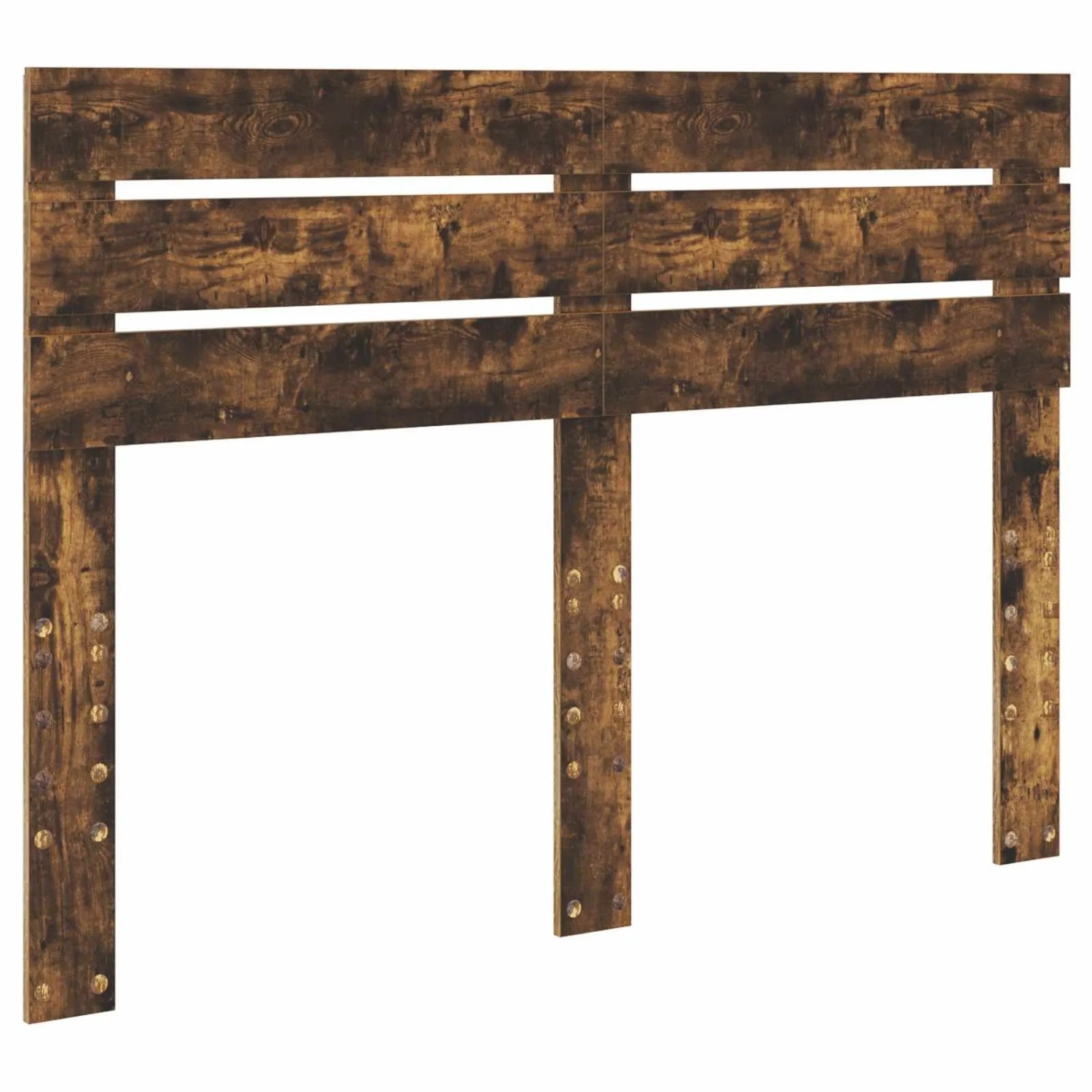 vidaXL Kopfteil mit Kopfteil Geräucherte Eiche 160 cm Holzwerkstoff 888185