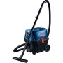Bosch Professional GAS 12-25 PL Nass-/Trockensauger in Blau und Schwarz.