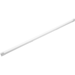 Weiße LED-Unterbauleuchte aus Aluminium und Kunststoff. Ideal zur Ausleuchtung von Arbeitsflächen.