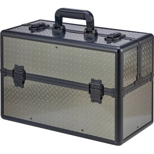 LUX Aluminium Werkzeugkoffer mit Tragegriff und robustem Aluminiumrahmen.