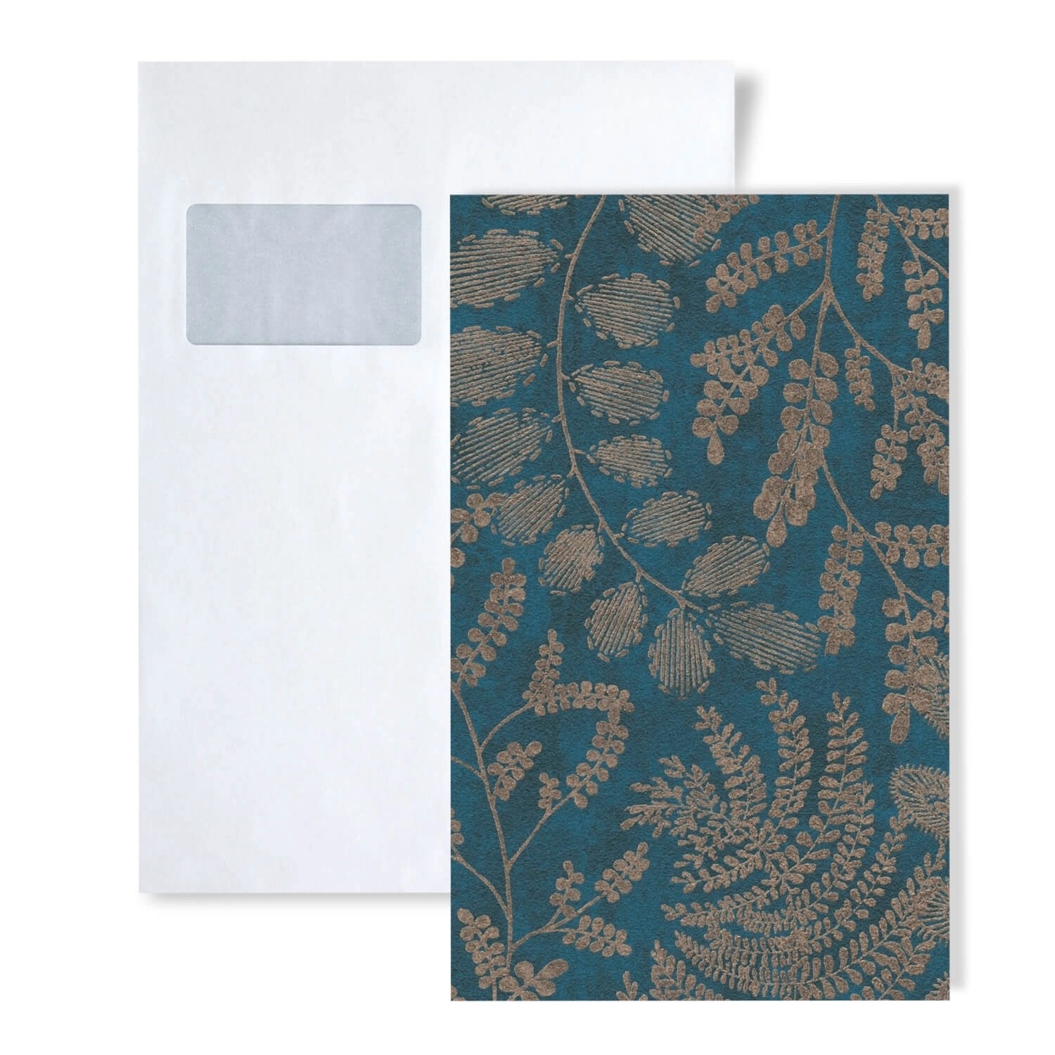 PROFHOME 1 MUSTERSTÜCK S-388304-GU DIN A4 MUSTER der Floralen Tapete günstig online kaufen