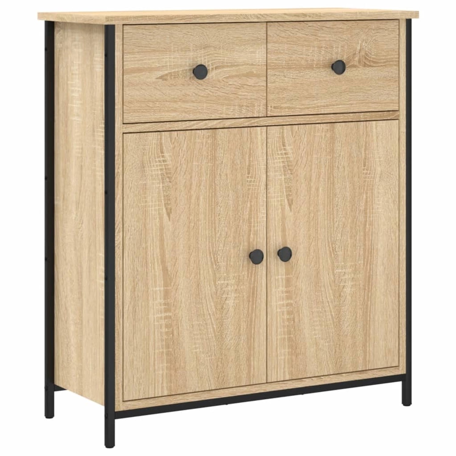 vidaXL Sideboard Sonoma-Eiche 70x30x80 cm Holzwerkstoff 835525 günstig online kaufen