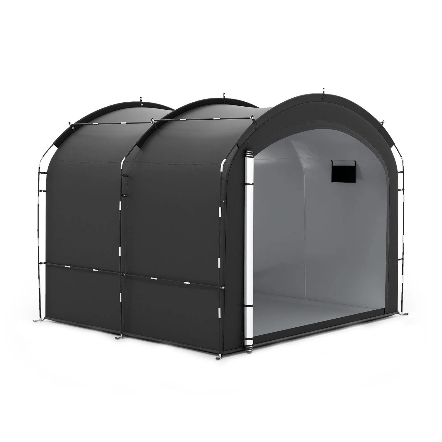 Costway Fahrradgarage für 7-8 Fahrräder 254 x 215 x 192 cm günstig online kaufen